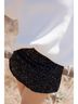 TCEC Black Brooklyn Sequin Mini Skort in Black Sequin Size L - photo 5