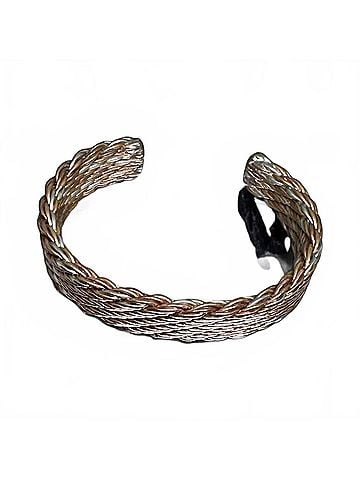 Sergio Lub Women's Lifes Tapestry Mixed Meta Large Bracelet (view 1)