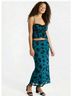 No Boundaries Floral Teal Casual Skirt Size L - photo 3