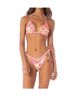 Maaji Pink Sunshine Regular Rise Tie Side Bikini Bottom Size L - photo 3