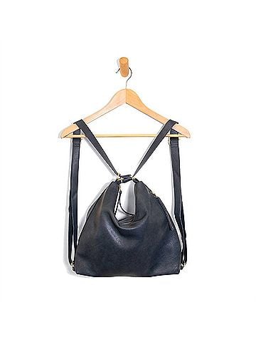 Joy Susan Women's Drew Convertible Backpack in Navy (view 1)