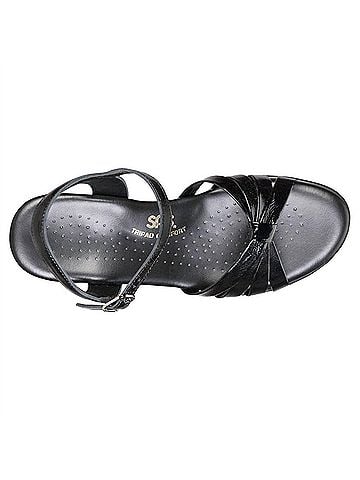 SAS Women's Strippy Quarter Strap Wedge Sandal (view 2)