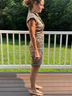 Nicole Miller Gold Cocktail Dress Size 8 - photo 5