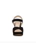 Andrea Solid Black Women's Platform Sandal Size 10 - photo 3