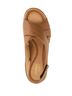 Andrea Solid Brown Women's Comfortable Wedge Sandal Size 10 - photo 3