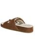 Veronica Beard Brown Prue Shearling Buckle Sandal Size 8 - photo 3
