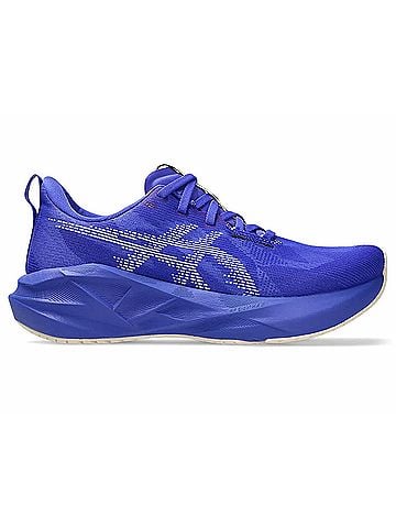 Asics Women's Novablast 5 Shoes in Cobalt Burst/White (view 1)