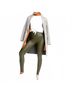 SPANX Green Clean Plain Compression Legging in Olive Size XS - photo 2