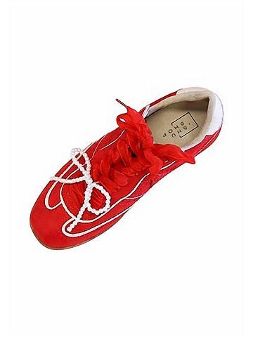Shu Shop Women's Sophie Shoe in Red (view 2)