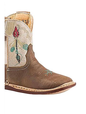 Roper Girls Arrow Feather Toddler Boot (view 2)