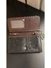 Amazon Essentials Snake Print Black Leather Clutch One size - photo 3