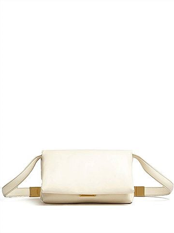 MARNI Women's Prisma Puffball Leather Shoulder Bag (view 1)
