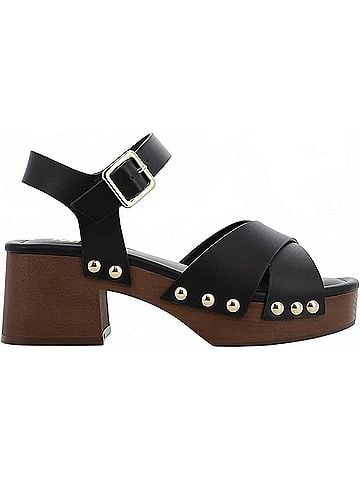 Mia Women's Finna Platform Sandal in Black (view 2)
