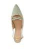 Andrea Solid Green Women's Low Heel Pump Size 8 - photo 3