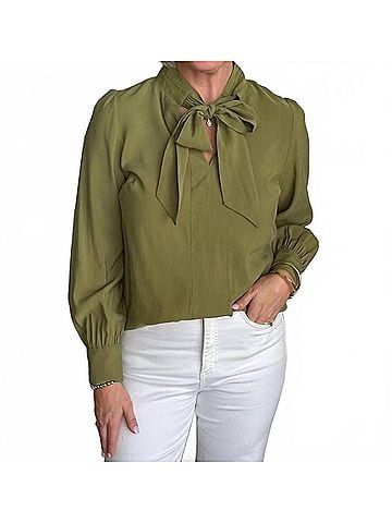 Velvet Heart Anastasia Top in Antique Moss (view 2)
