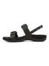 Vionic Black Women's Reese Sandal in Black Size 6 - photo 2