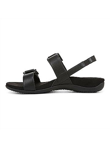 Vionic Women's Reese Sandal in Black (view 2)