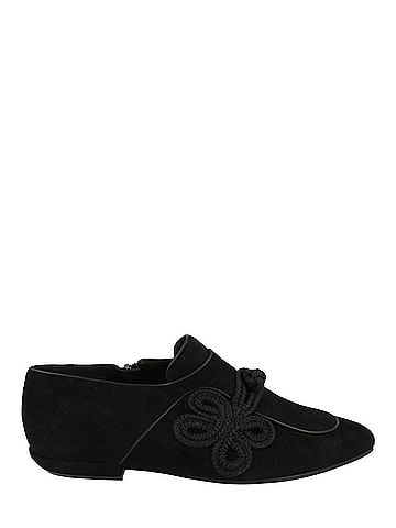 Salvatore Ferragamo Women's Althea Suede Loafers in Black (view 1)