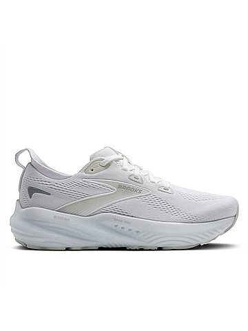 Brooks Women's Glycerin Gts 22 Running Shoes in White/White/Grey (view 1)