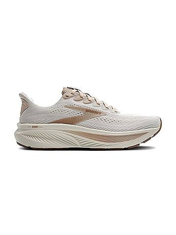 Brooks Women's Ghost 17 Shoes in Grey/Chateau/Portabella (view 1)