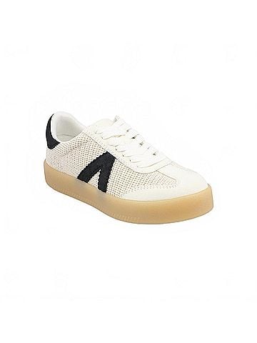 Mia Women's Axel Sneaker in Beige/Black (view 1)