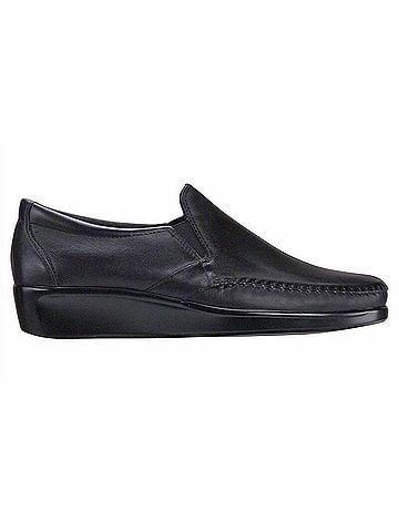 SAS Women's Dream Slip On Loafer in Black (view 1)