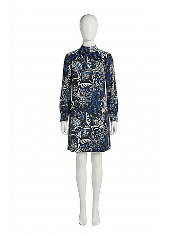 CK Bradley New York Emery Dress in Frolic Black (view 1)