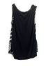 Style&Co 100% Polyester 95% Rayon 5% Spandex Animal Print Black White Sleeveless Blouse Size 4 - photo 2