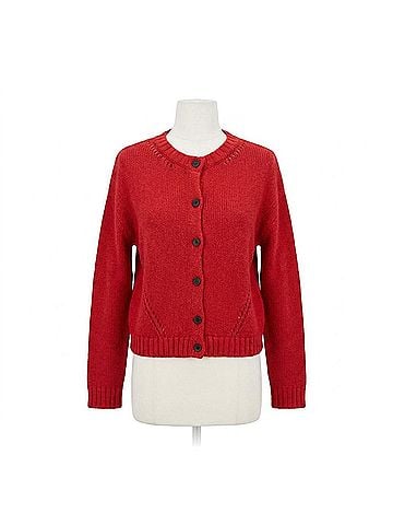 Bella Dahl Tie Waist Cardigan in Crimson Cherry (view 1)