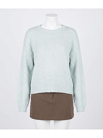 Steve Madden Colette Sweater in Jade Cream (view 1)