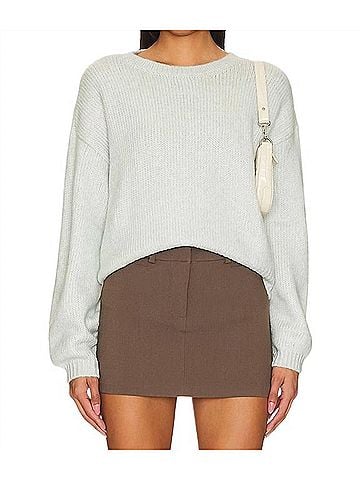 Steve Madden Colette Sweater in Jade Cream (view 2)