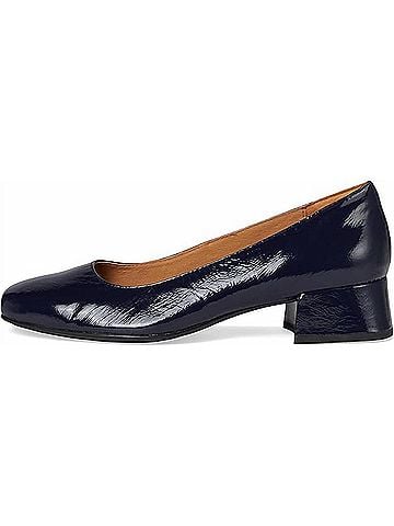 Sofft Women's Lillian Block Heel Pumps in Darya Navy (view 2)