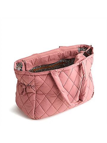 Vera Bradley Women's Knollton Travel Tote in Withered Rose (view 2)