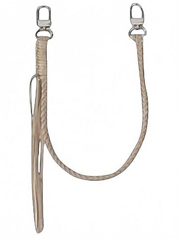 Amiri Unisex Suede Wallet Keychain (view 1)