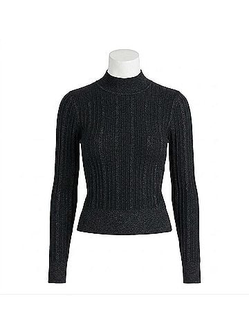 Steve Madden Pamela Sweater in Black (view 1)