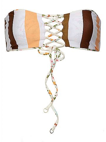 Maaji Radiance Lace Up Bralette Bikini Top (view 1)