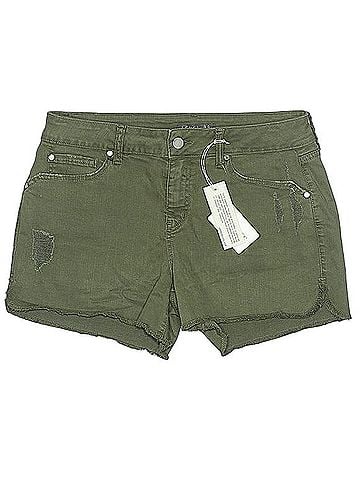 Level 99 Adelynn Distressed Side Slit Shorts (view 1)