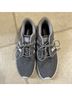 Adidas Gray White Sneakers Size 9 - photo 4