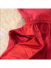 Crewcuts 100% Silk Red Casual Dress Size 14 - photo 9