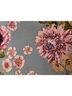 Downeast Floral Multi Color Teal Pink Short Sleeve Blouse Size M - photo 5