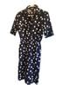 AKRIS Polka Dots Black White Jumpsuit Size 6 - photo 1