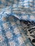 Jason Wu Checkered-gingham Blue White Coat Size 4 - photo 5