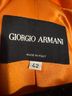 Giorgio Armani Orange Blazer Size 12 - photo 3
