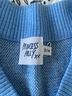 Princess Polly Argyle Blue Multi Color Sweater Vest Size S - photo 3