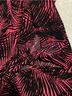 Michael Kors 100% Polyester Tropical Floral Pink Black Blouse Size S - photo 6