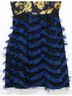 Sportmax Floral Black Blue Yellow Cocktail Dress Size 2 - photo 4