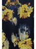 Sportmax Floral Black Blue Yellow Cocktail Dress Size 2 - photo 6
