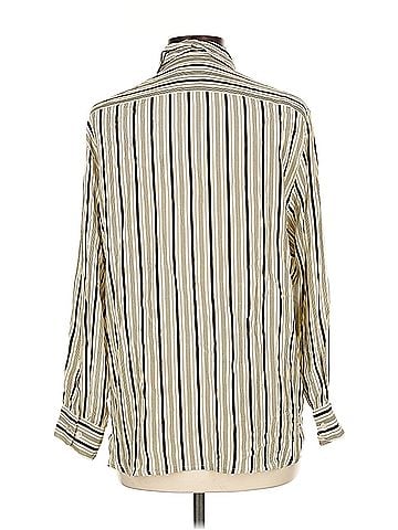 The J. Peterman Co. The J. Peterman Co. Long Sleeve Silk Top (view 2)