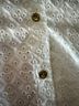 Lilly Pulitzer 100% Polyester Floral White Long Sleeve Blouse Size XL - photo 4