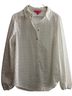 Lilly Pulitzer 100% Polyester Floral White Long Sleeve Blouse Size XL - photo 1